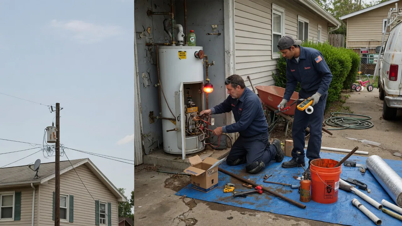 Leak Detection in La Fontaine, IN near me